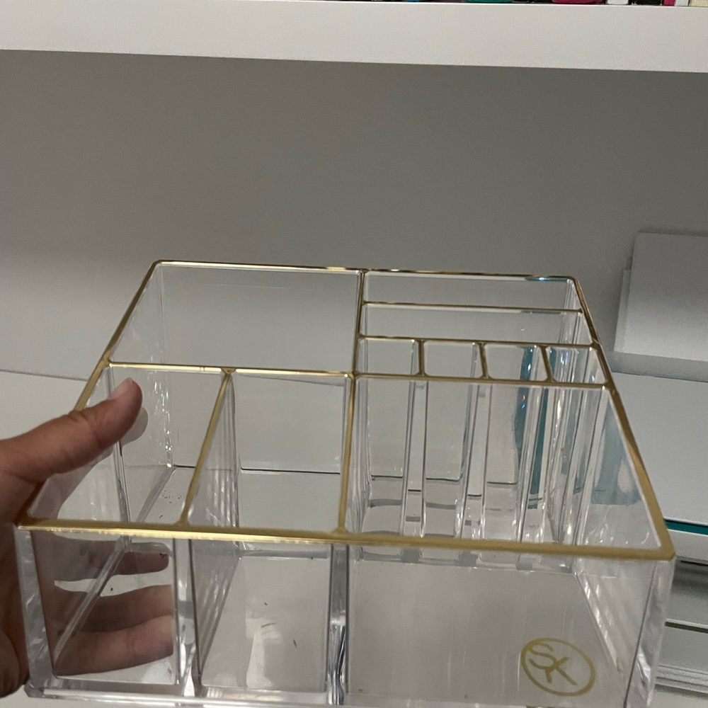 Acrylic Makeup Organizer